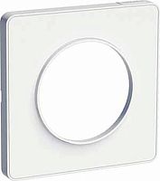 Рамка универсальная Schneider Electric Odace 1-м. белый  картинка